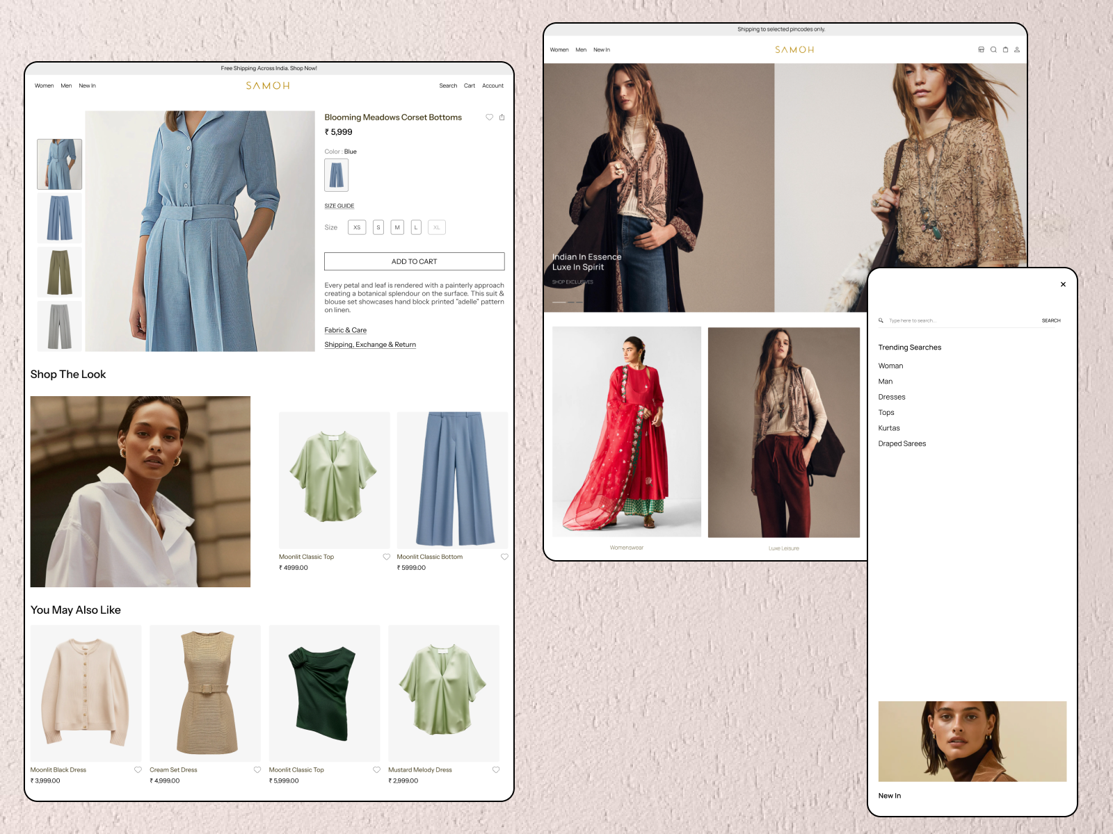 Samoh Luxury Interface